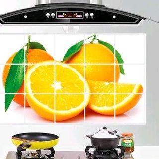 miếng dán nhà bếp Kích thước 45cm x 75cm miếng dán cách nhiệt nhà bếp