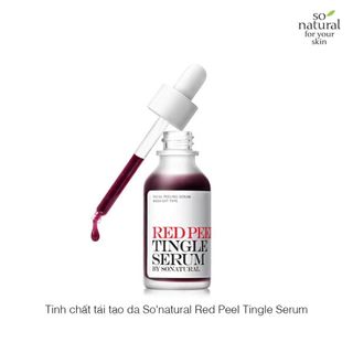 Peel da không bong tróc Red Peel Tingle Serum