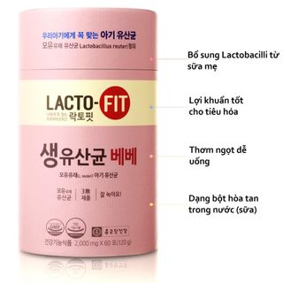 Men vi sinh Lacto Fit Hàn Quốc cho bé 1 - 3 tuổi giá sỉ