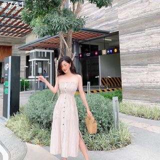 Maxi 2 Dây Xẽ Tà