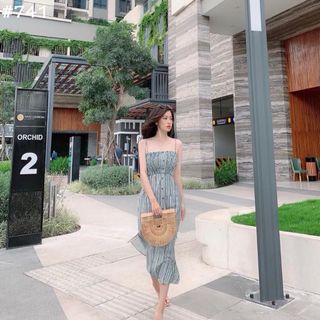 Maxi 2 Dây Xẽ Tà