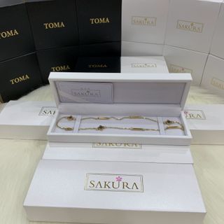 Vòng điều hoà huyết áp SAKURA Cổ Nữ Nhật Bản Chuẩn TOMA bảo hành 6 tháng