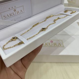 Vòng điều hoà huyết áp SAKURA Cổ Nữ Nhật Bản Chuẩn TOMA bảo hành 6 tháng