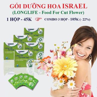 Gói dưỡng hoa tươi lâu