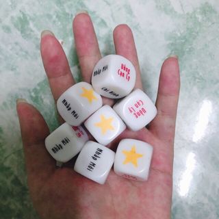 xí ngầu uống bia set 10 viên