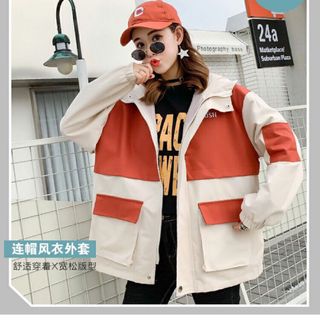 Áo khoác kaki fom rộng