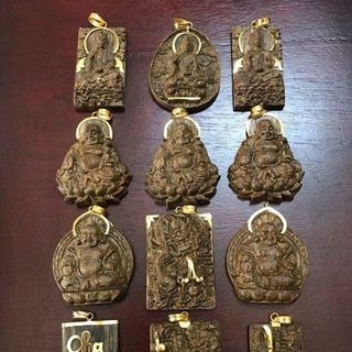 Mặt dây chuyền trầm hương sánh chìm - SP4