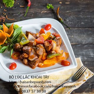 Bò Lúc Lắc Ăn Kèm Khoai Tây Chiên Ngon Hết Sảy