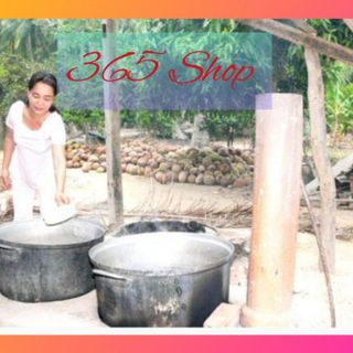 BIG SALE - DẦU DỪA BẾN TRE NGUYÊN CHẤT 100 - NẤU THỦ CÔNG - KHÔNG HÓA CHẤT