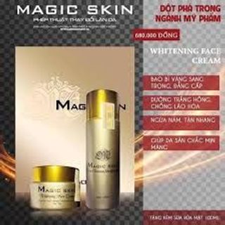 bộ kem face cao cấp magic skin