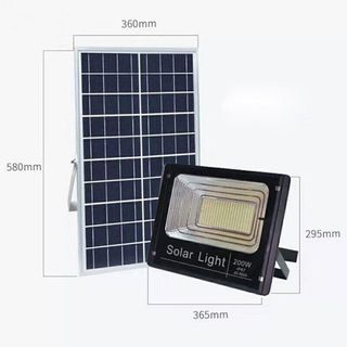 Đèn Pha LED Năng Lượng Mặt Trời VKT-S01-200w