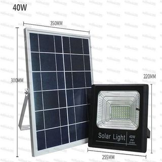 Đèn Pha LED Năng Lượng Mặt Trời VKT-S01-40w