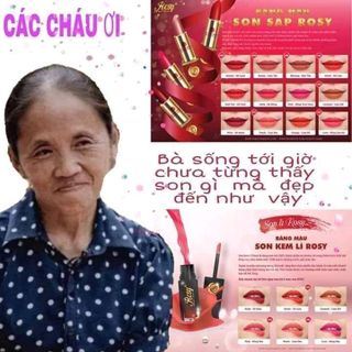 Son kem - son sáp ROSY tặng phiếu bảo hành
