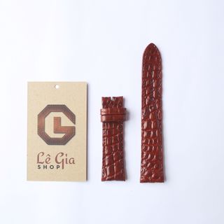 Dây Đồng Hồ Da Cá Sấu đủ size