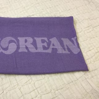 Chăn hàng không korea airline màu tím
