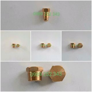 Bít ren ngoài 27mm 100 đồng thau