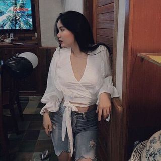 áo xô trắng siêu hot
