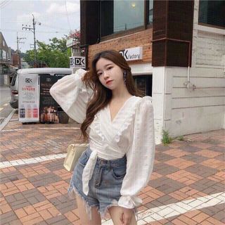 áo xô trắng siêu hot