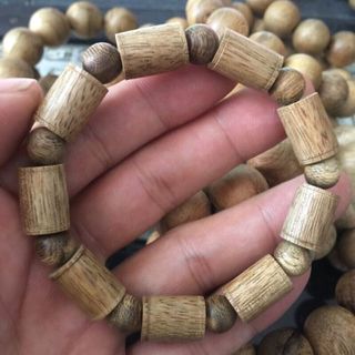 Vòng Tay Trầm Hương Phôi Trầm Tốc Mẫu Trúc 10li-14li