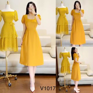 Đầm suông thiết kế 1017