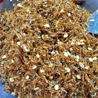 CÁ MỜM RIM LẠC Đậu phộng