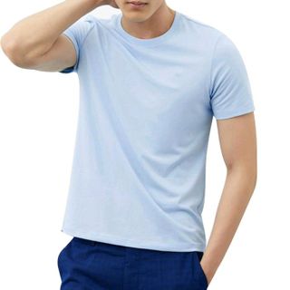 Áo thun cặp nam/nữ cổ tròn