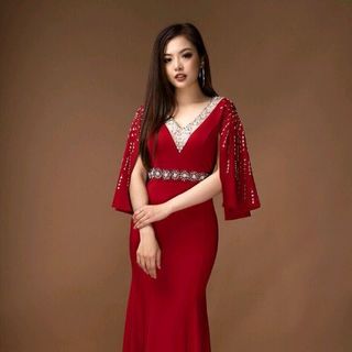 đầm cao cấp đi tiệc có tay xẻ
