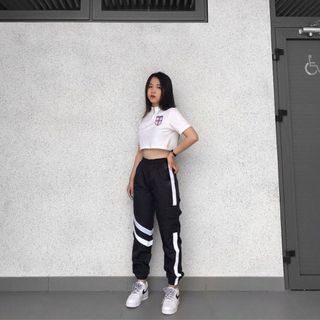 Quần nỉ dạ quang
