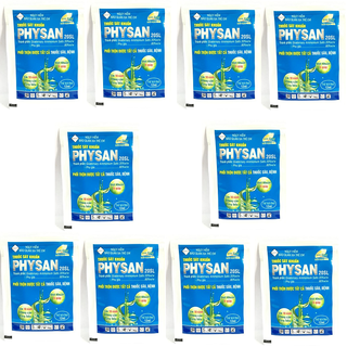 Hộp 10 gói dung dịch sát khuẩn trừ các loại nấm bệnh cây trồng Physan 20 SL gói 12ml giá sỉ