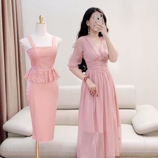 đầm maxi thiết kế 1077