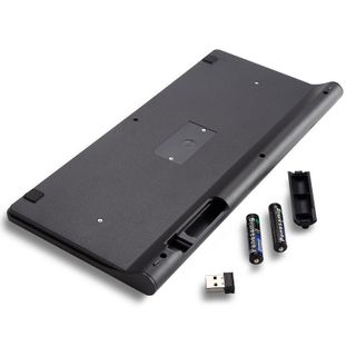 Bộ bàn phím chuột không dây mini tương thích mọi hệ điều hành Windows