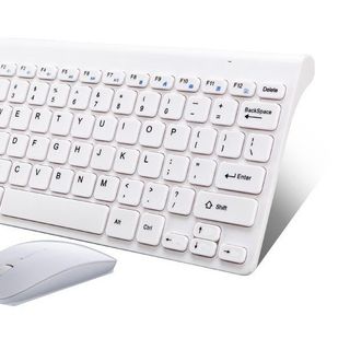 Bộ bàn phím chuột không dây mini tương thích mọi hệ điều hành Windows