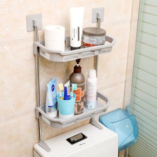 Kệ Nhựa 2 Tầng Nhà Vệ Sinh