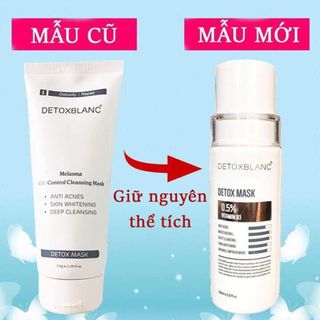 DETOX BLANK MẶT NẠ THẢI ĐỘC 1