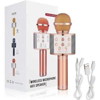 MIC KARAOKE WS-858 5IN1 KÈM LOA