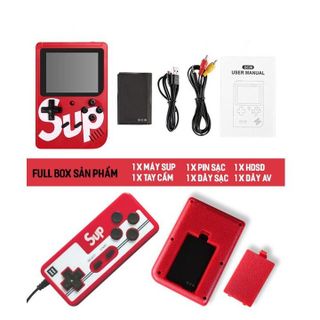 MÁY CHƠI GAME SUP BOX 400 IN 1 PLUS TẶNG 1 TAY CẦM HỖ TRỢ 2 NGƯỜI CHƠI
