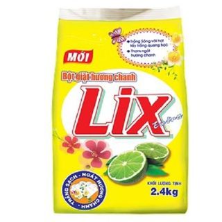 Bột giặt Lix chanh 24kg giá sỉ