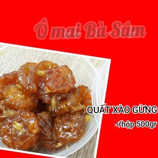 Ô mai Quất xào gừng 500g - Đậm hương vị Việt