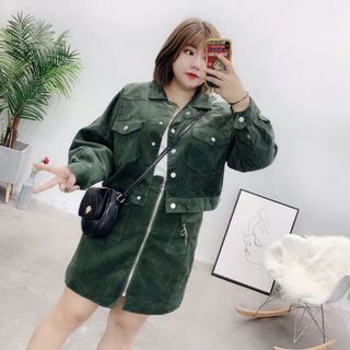 Set váy Jean Bigsize Thu Đông giá sỉ