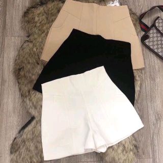 Quần short cạp cao