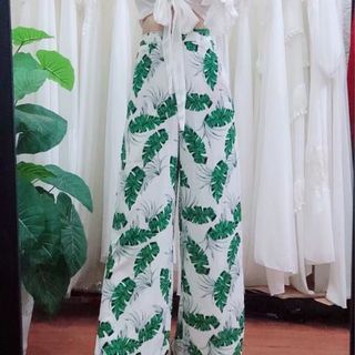 Aoa Bèo Kết Hợp Quần Ống Rộng