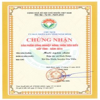 Muối ngâm chân Sinh Dược 550gr - Muối ngâm chân nhất của Sinh Dược Ninh Bình - Tâm An