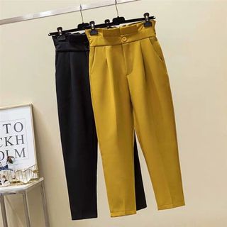 Quần baggy 9 tấc lưng cao Bigsize