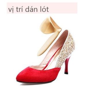 Miếng dán lót gót giày bảo vệ chân chống nhấc gót giảm đau