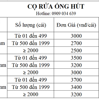 Cọ rửa ống hút 240x50x10mm
