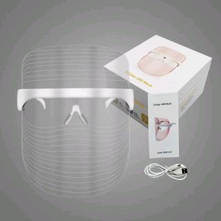 Mặt Nạ Trẻ Hóa Da Bằng Đèn LED 3 Màu Hàn Quốc