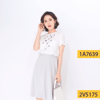 Áo công sở nữ M Collection A7639 giá sỉ giá bán buôn
