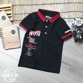 Áo thun bé trai cổ bé