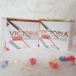 Kem dưỡng trắng da mặt Victoria chống lại 20 dấu hiệu lão hóa