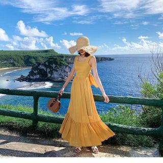 Đầm Nơ Lưng Bèo Chân